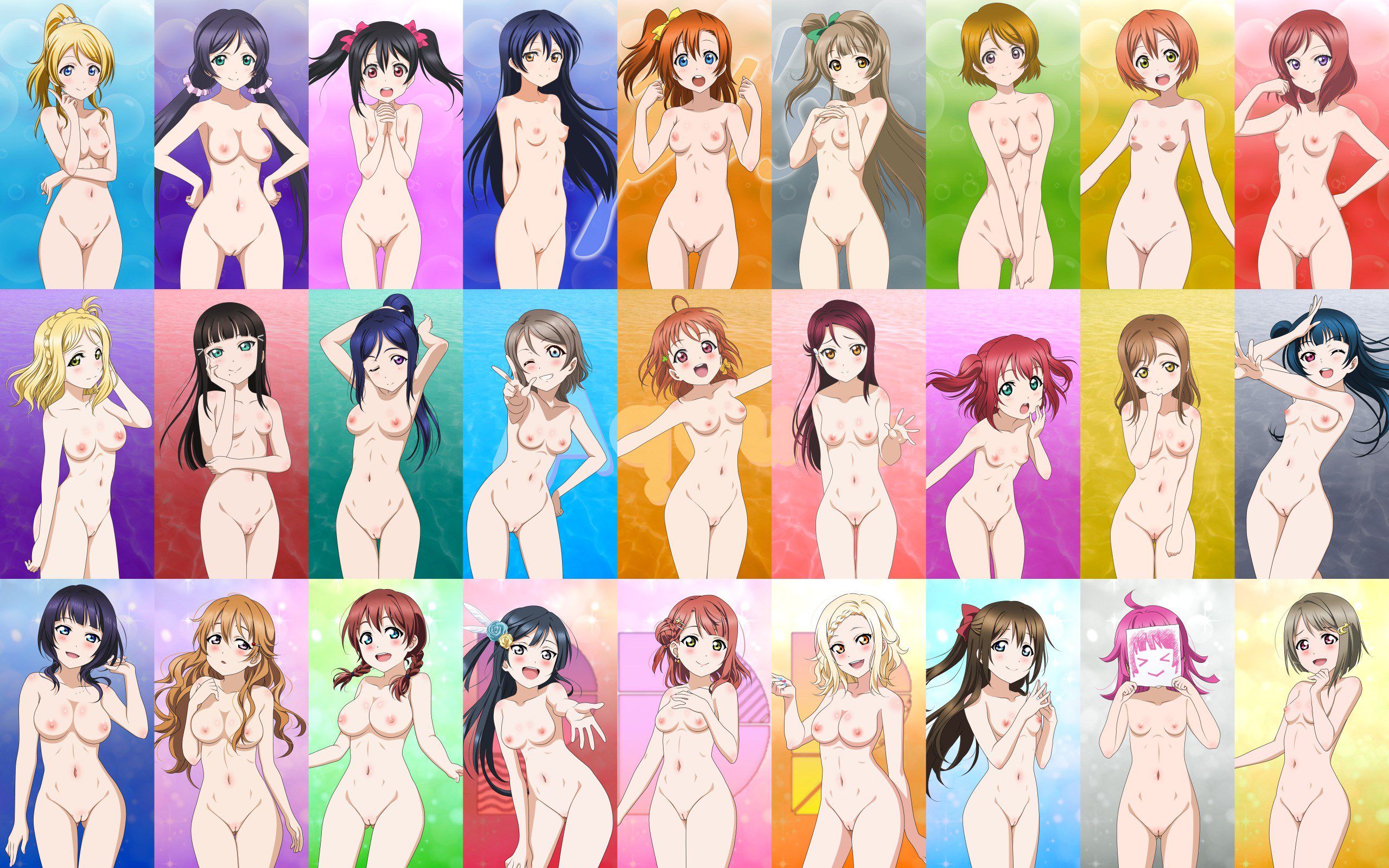 Love Live! ] μ 's (Muse) member erotic images total 165 bullets 6
