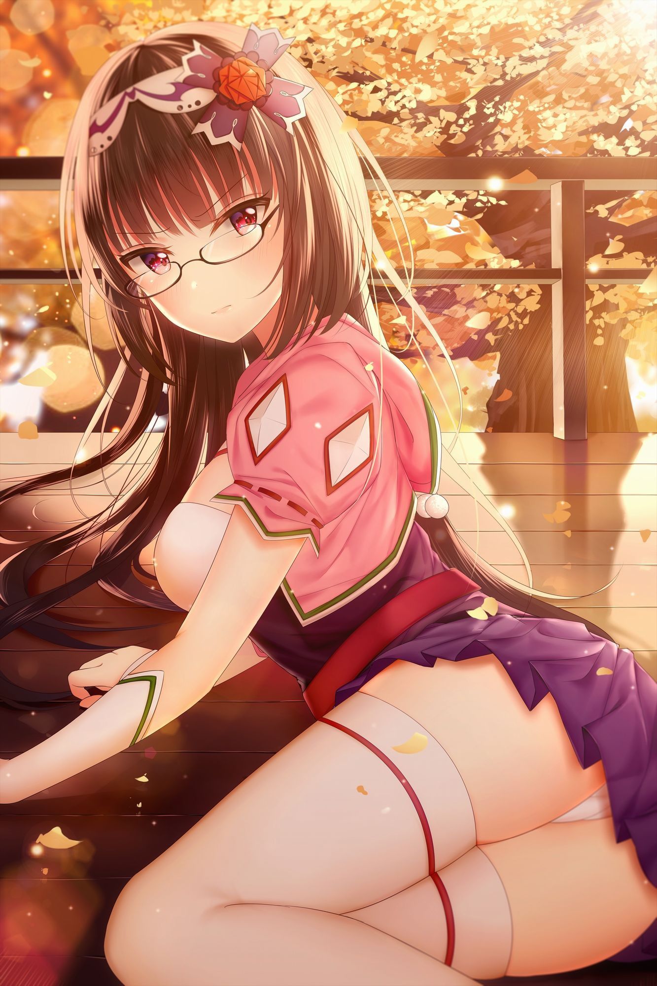 [2nd order] Cute second erotic image of a girl wearing glasses [glasses girl] 2