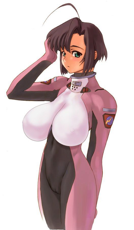 [Big emulsified Photoshop] The heroine of the anime character, such as the big breasts and huge breasts in erotic photoshop 13 35