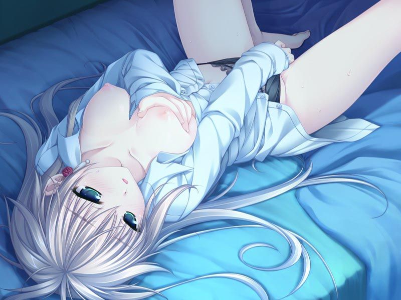 【Erotic Anime Summary】 Erotic image of a skimpy girl masturbating while playing with her and at the same time 【Secondary erotic】 16