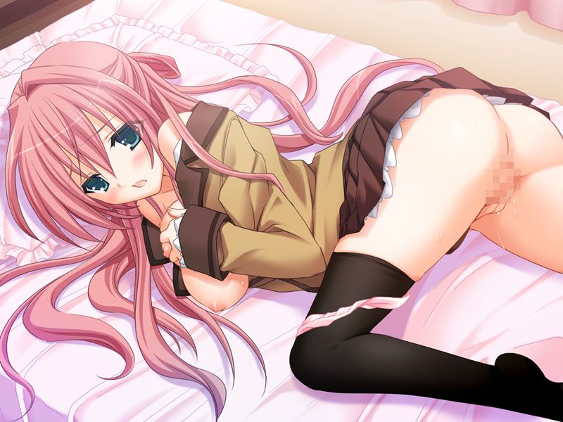 【Erotic Anime Summary】 Erotic image of a skimpy girl masturbating while playing with her and at the same time 【Secondary erotic】 7