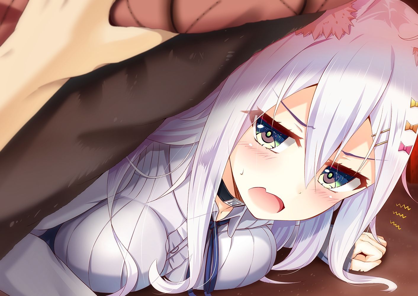 【Erotic Anime Summary】 Erotic image of being pressed against Nani Kaga and "Munyū" [Secondary erotic] 20