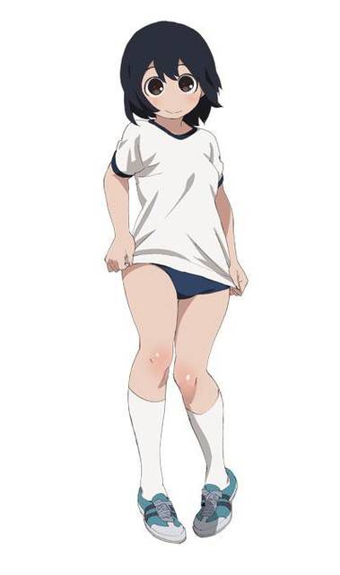 [105 two-dimensional image] What a pretty girl in gym clothes or bloomers figure. 2 10