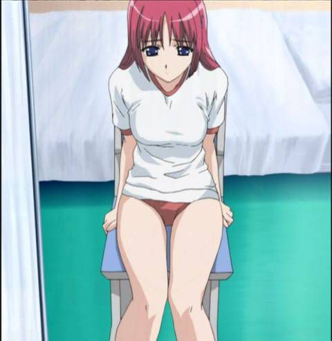 [105 two-dimensional image] What a pretty girl in gym clothes or bloomers figure. 2 79