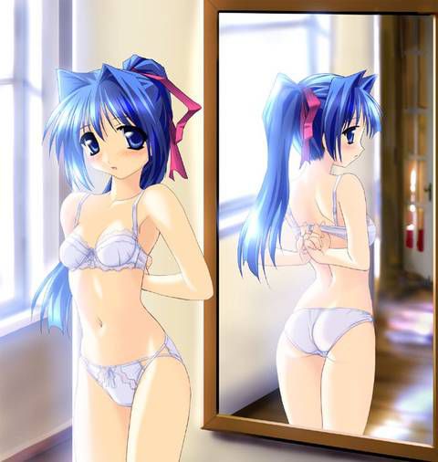 [121 reflective Image] What is the charm of the secondary erotic image that is copied in the mirror...?? 1 [Mirror] 61