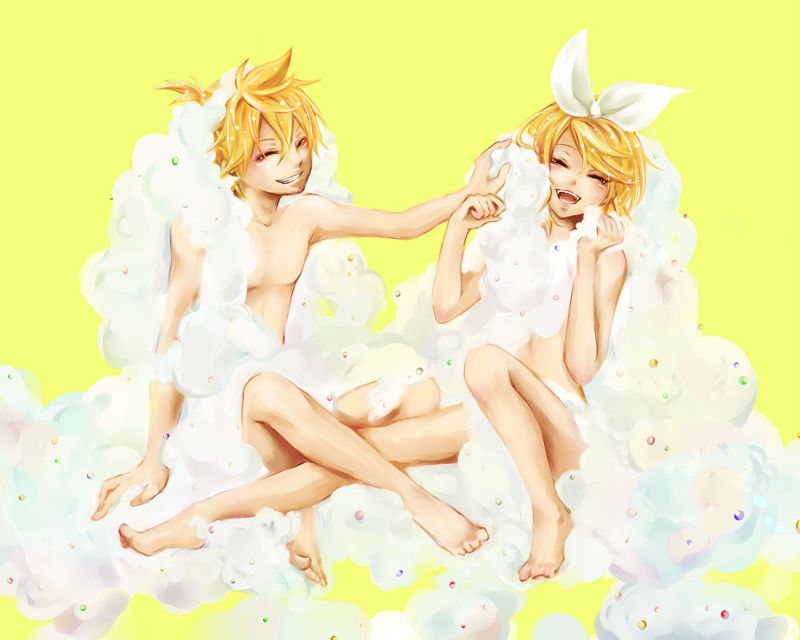 [100 pieces Small breasts] Loriero image of Kagamine rin [barefoot, foot fetish vocaloid] 15