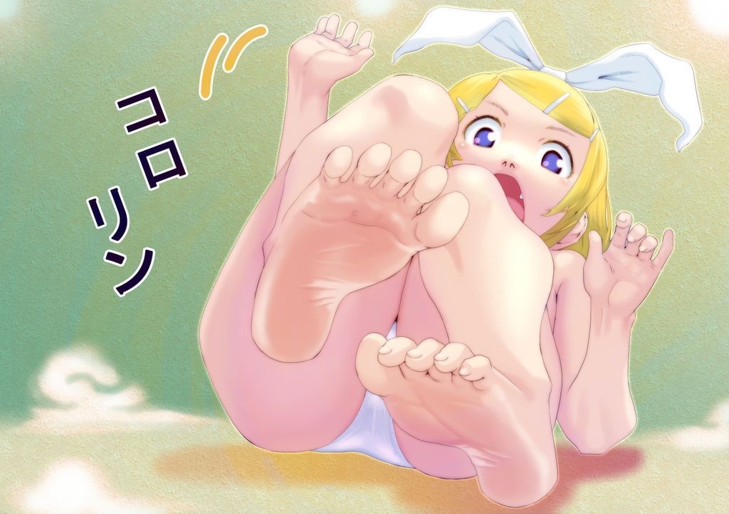 [100 pieces Small breasts] Loriero image of Kagamine rin [barefoot, foot fetish vocaloid] 24