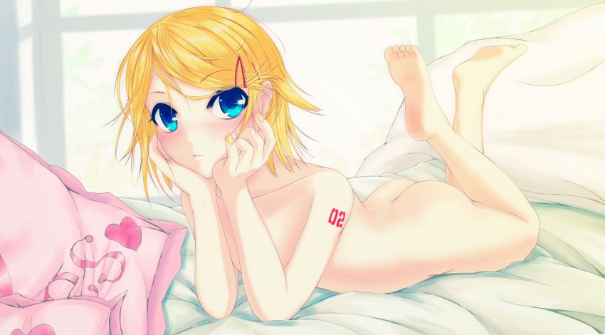 [100 pieces Small breasts] Loriero image of Kagamine rin [barefoot, foot fetish vocaloid] 44