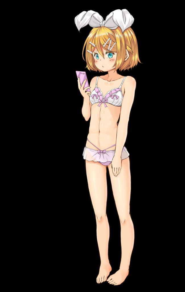 [100 pieces Small breasts] Loriero image of Kagamine rin [barefoot, foot fetish vocaloid] 46