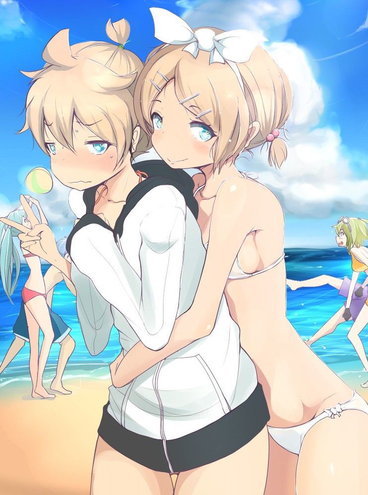 [100 pieces Small breasts] Loriero image of Kagamine rin [barefoot, foot fetish vocaloid] 57