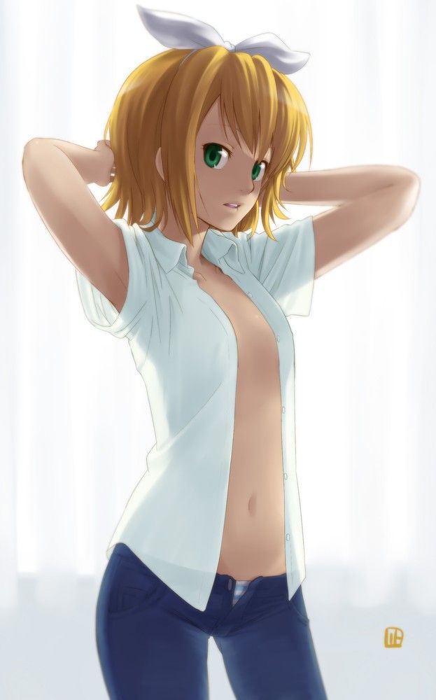 [100 pieces Small breasts] Loriero image of Kagamine rin [barefoot, foot fetish vocaloid] 76