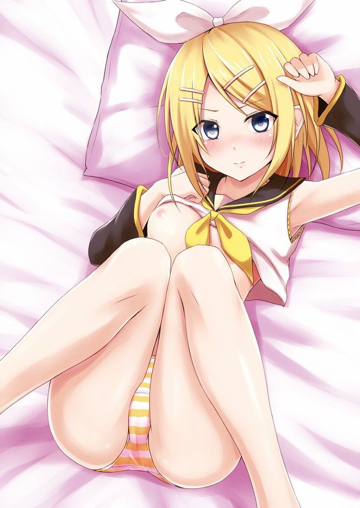 [100 pieces Small breasts] Loriero image of Kagamine rin [barefoot, foot fetish vocaloid] 78