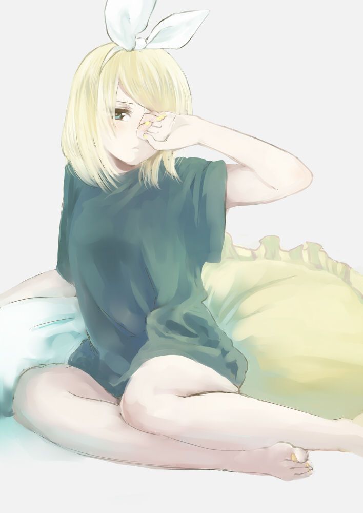 [100 pieces Small breasts] Loriero image of Kagamine rin [barefoot, foot fetish vocaloid] 87