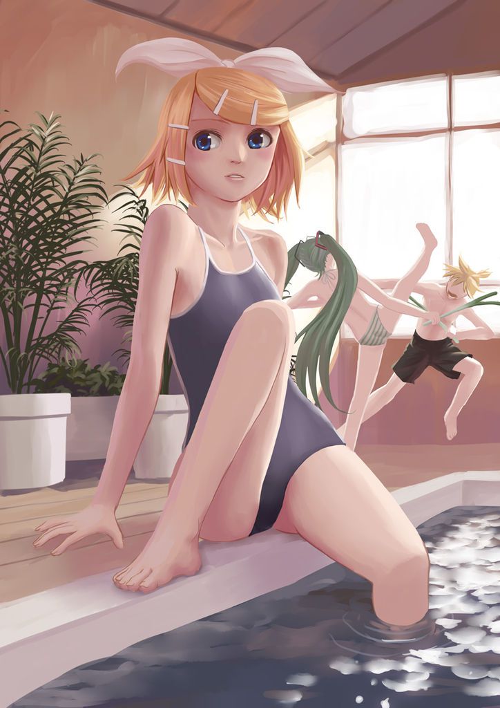 [100 pieces Small breasts] Loriero image of Kagamine rin [barefoot, foot fetish vocaloid] 90