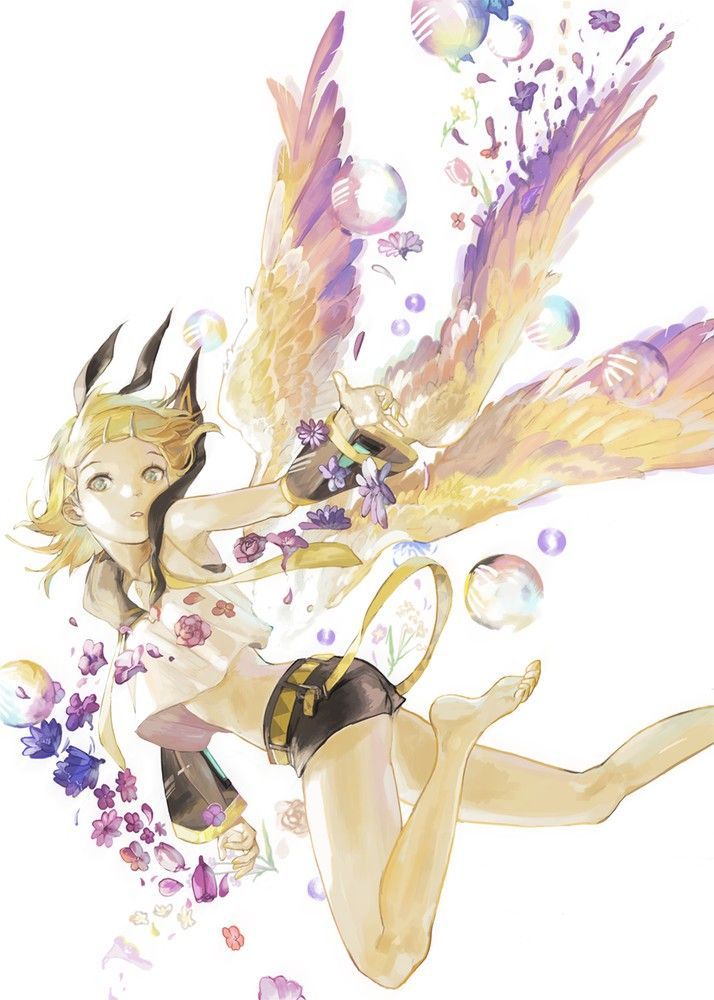 [100 pieces Small breasts] Loriero image of Kagamine rin [barefoot, foot fetish vocaloid] 99