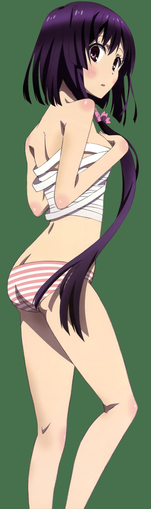 [Anime character material] png background of animated characters erotic images that 161 45