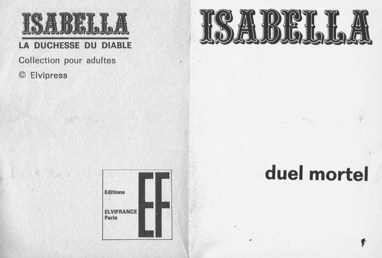 [Sandro Angiolini] (Isabella #10) Duel Mortel [French] 2