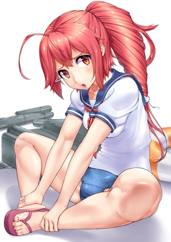 [Extreme selection 100 pieces small breasts] erotic picture of the daughter of naughty ship girl in Lori's cute [Barefoot foot fetish] 10