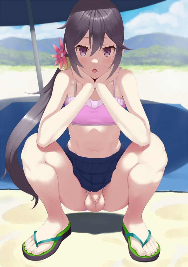 [Extreme selection 100 pieces small breasts] erotic picture of the daughter of naughty ship girl in Lori's cute [Barefoot foot fetish] 39