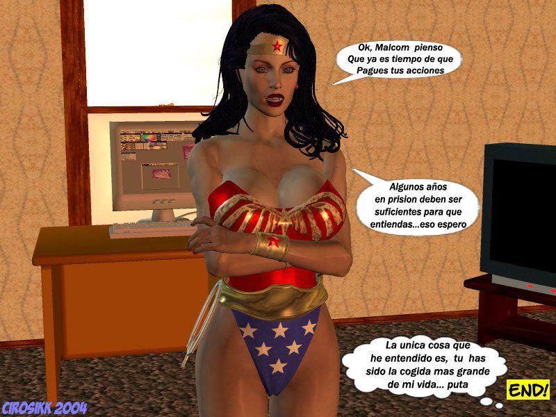 wonder woman en las manos de evilboy 59