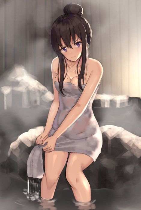 【Secondary erotica】Erotic image of a girl taking a bath who wants to go in and do something stupid together 10