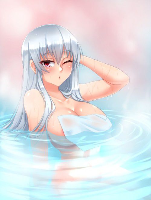 【Secondary erotica】Erotic image of a girl taking a bath who wants to go in and do something stupid together 9