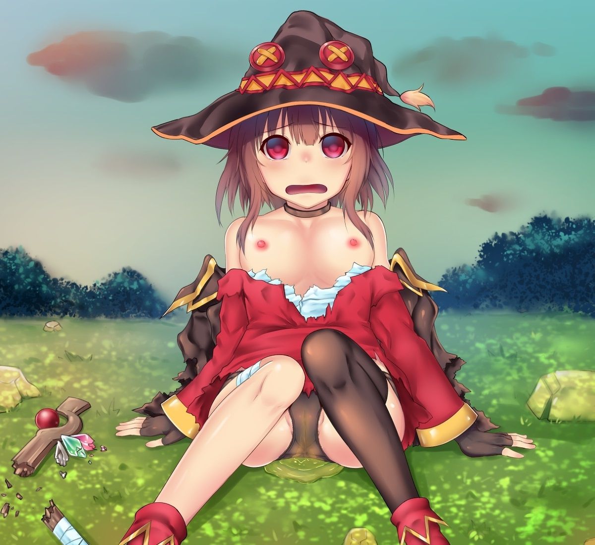 [Secondary erotic] depressing hagumin (the blessing to this wonderful world!) 3