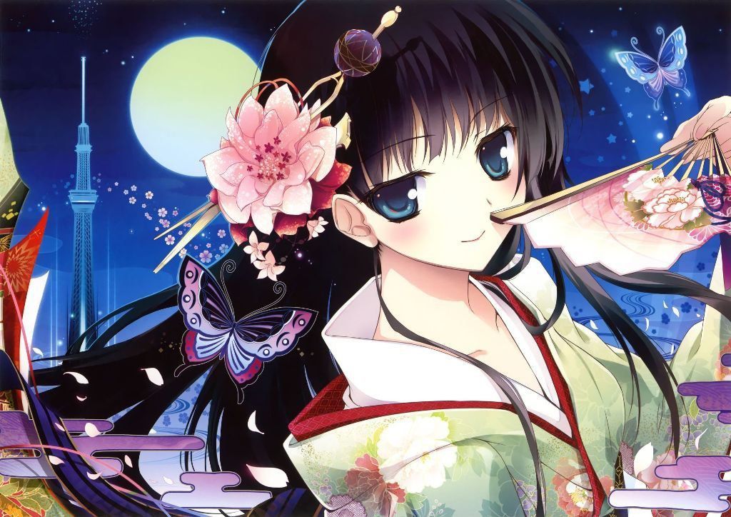 Secondary image of a beautiful girl in kimono 5 [kimono] 24