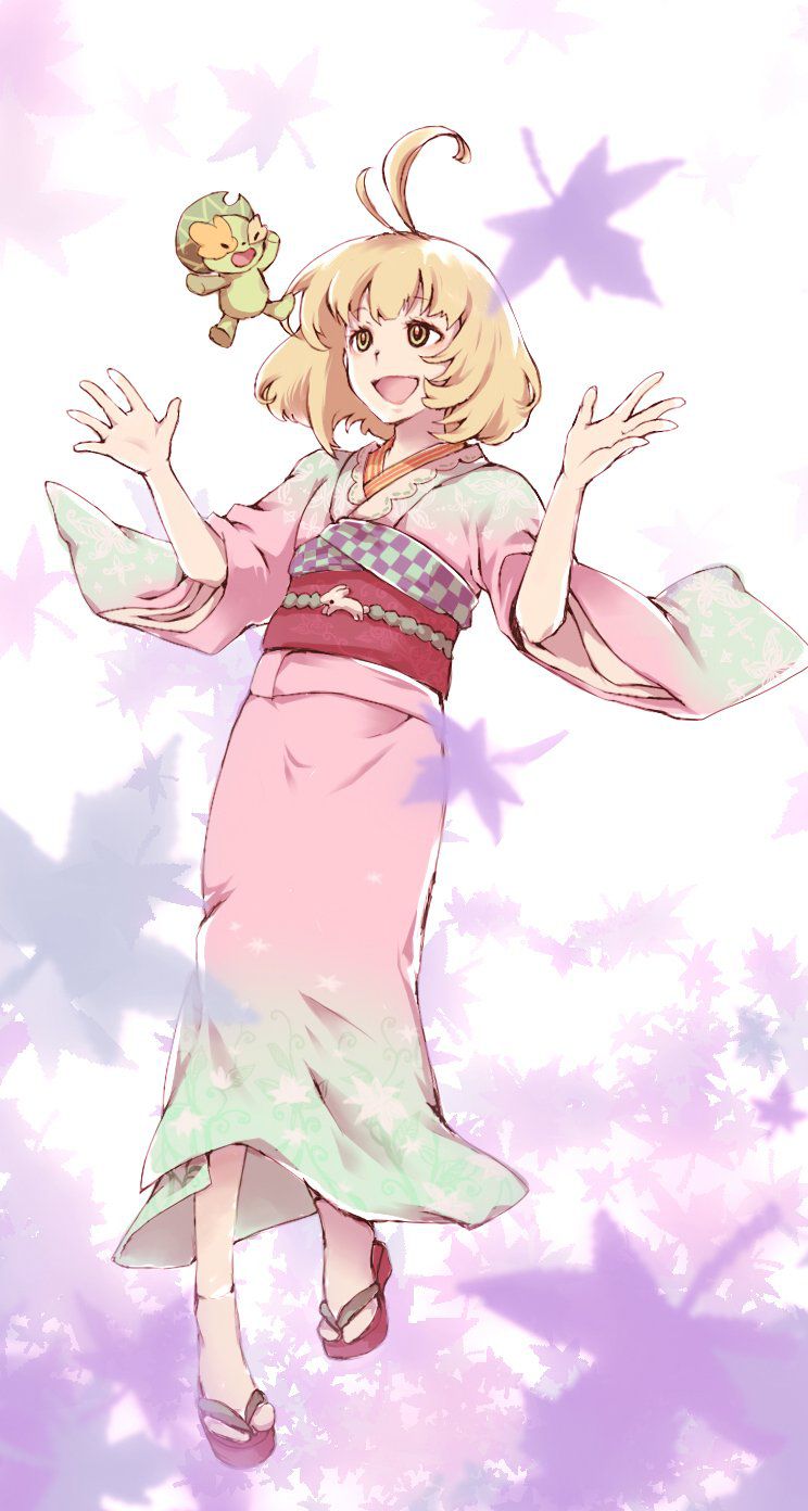 Secondary image of a beautiful girl in kimono 5 [kimono] 32