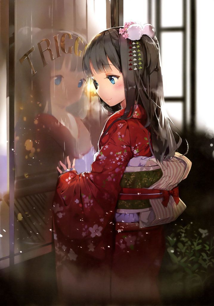 Secondary image of a beautiful girl in kimono 5 [kimono] 33