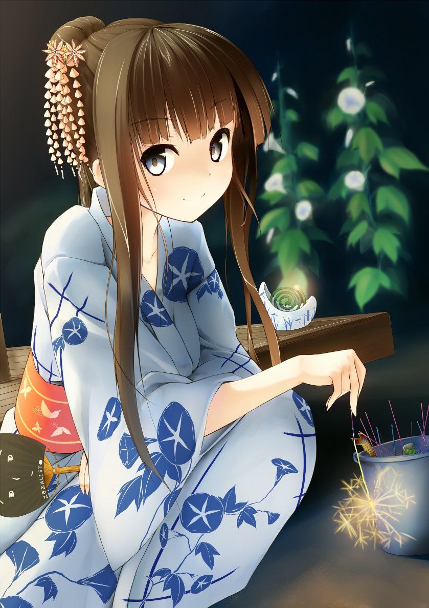 Secondary image of a beautiful girl in kimono 5 [kimono] 39