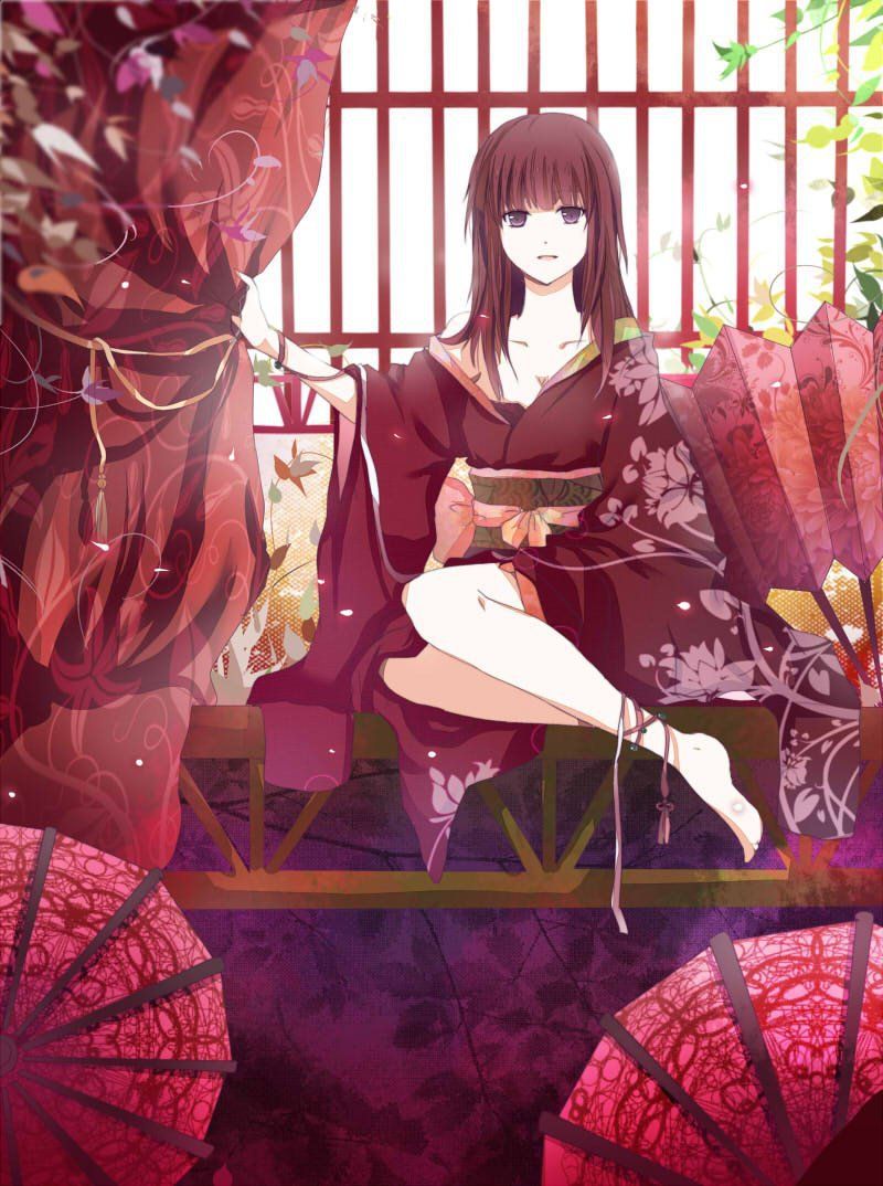 Secondary image of a beautiful girl in kimono 5 [kimono] 4