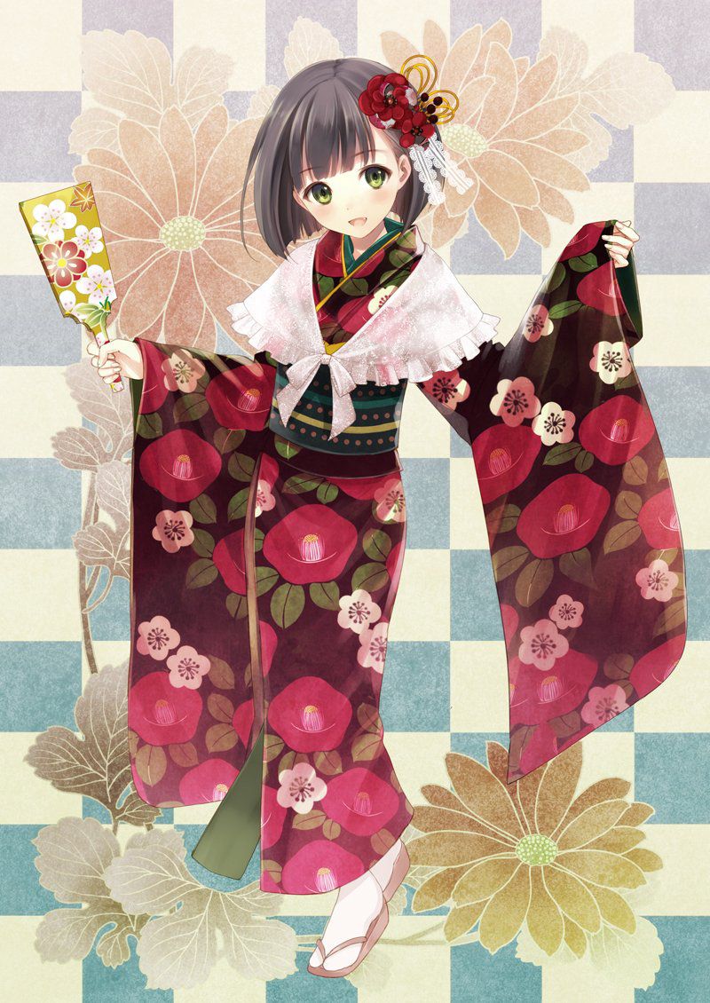 Secondary image of a beautiful girl in kimono 5 [kimono] 40