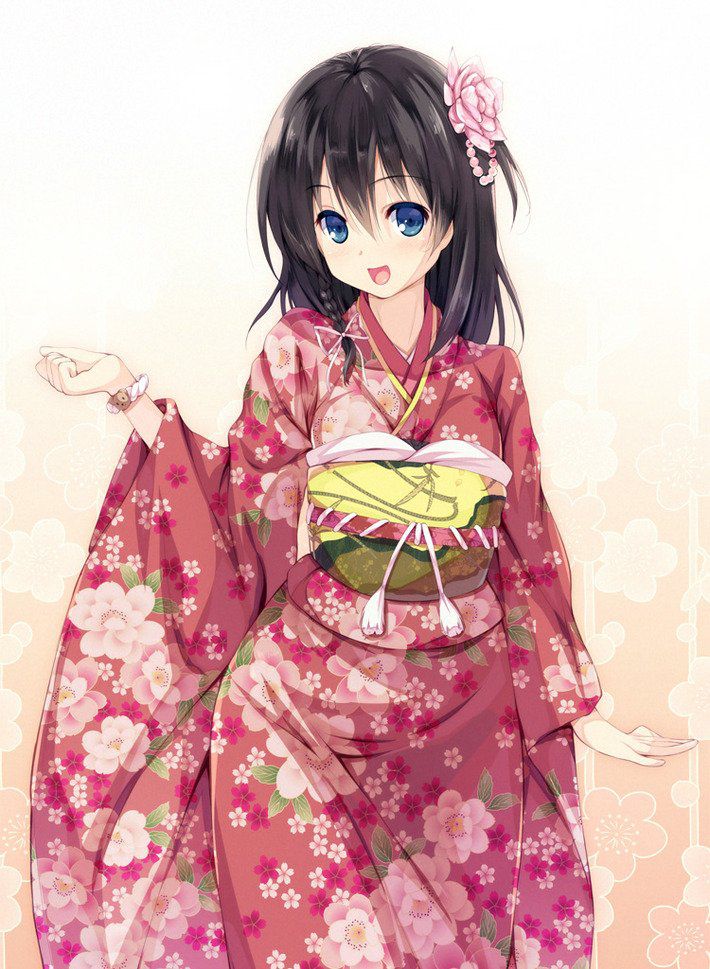 Secondary image of a beautiful girl in kimono 5 [kimono] 9