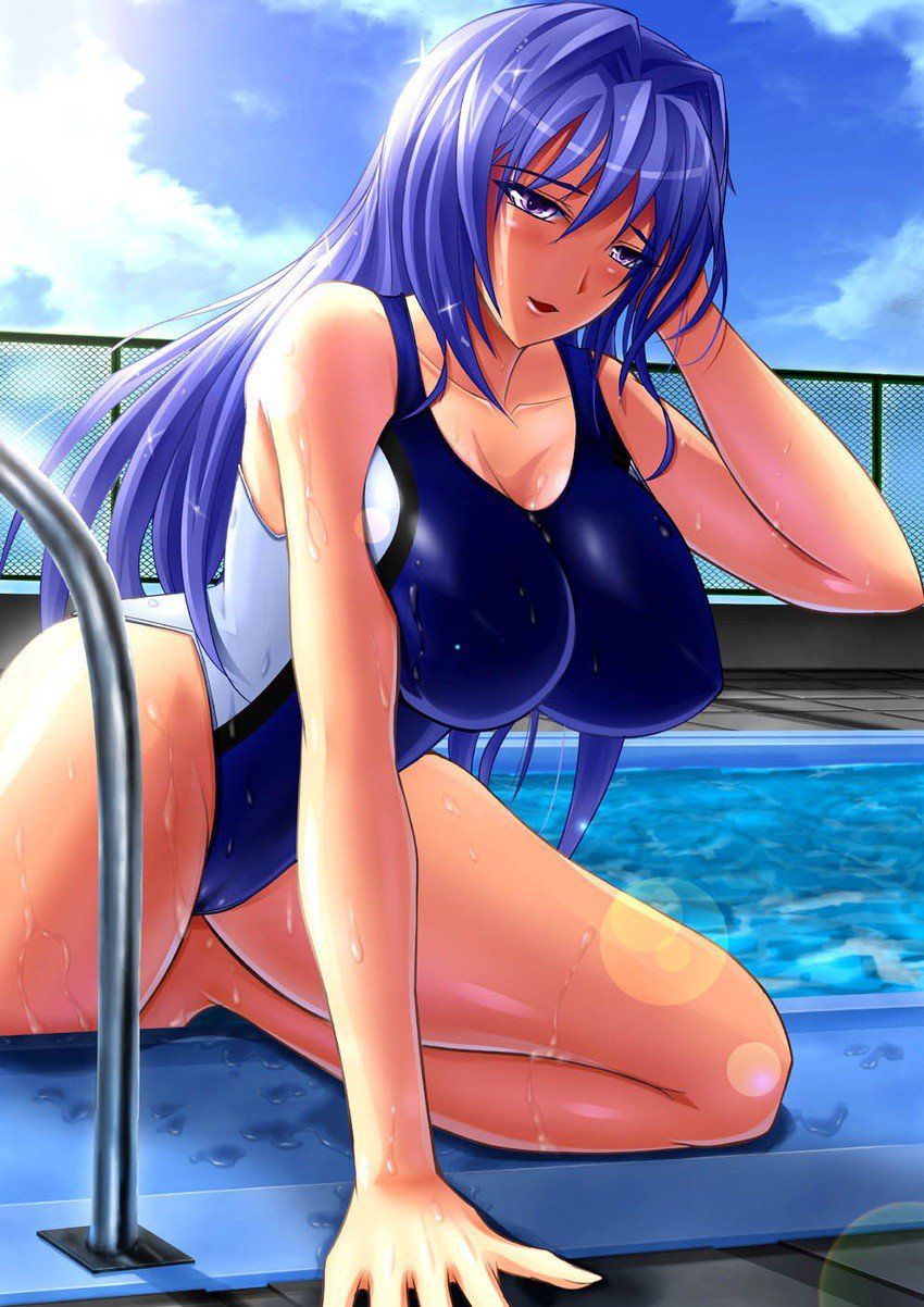 It comes more than a usual swimsuit! Second erotic image of the girl in the swimsuit wwww Part 5 1