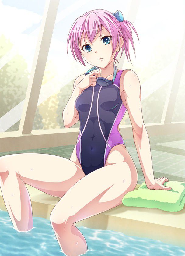 It comes more than a usual swimsuit! Second erotic image of the girl in the swimsuit wwww Part 5 10