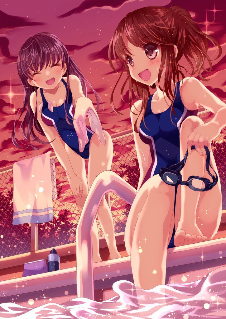 It comes more than a usual swimsuit! Second erotic image of the girl in the swimsuit wwww Part 5 16