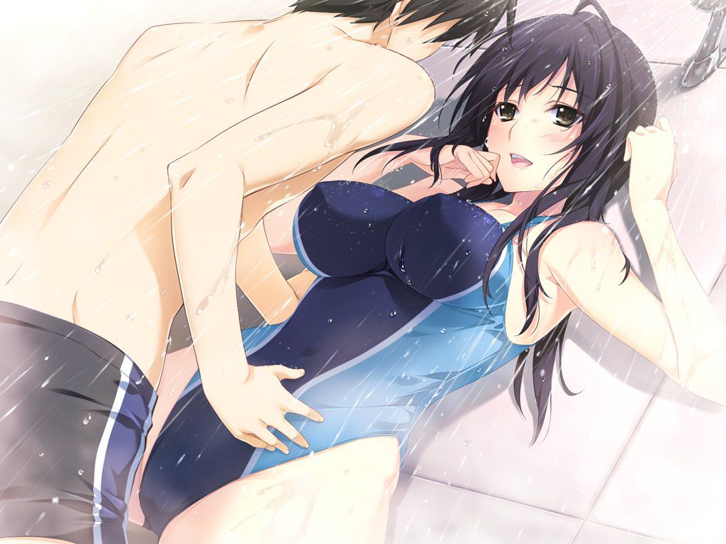 It comes more than a usual swimsuit! Second erotic image of the girl in the swimsuit wwww Part 5 25