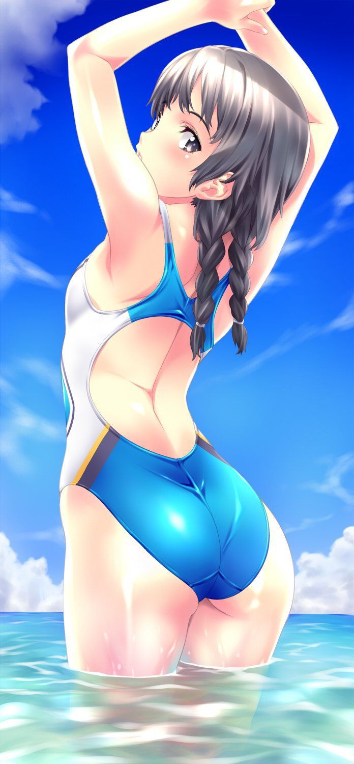 It comes more than a usual swimsuit! Second erotic image of the girl in the swimsuit wwww Part 5 6