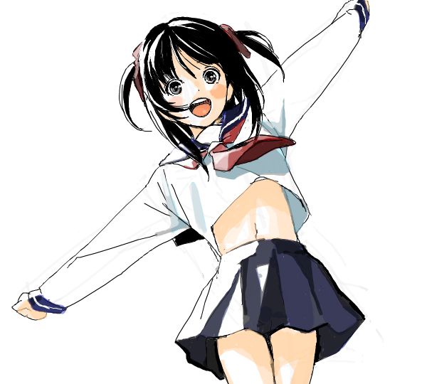 [63 pieces] two-dimensional, sailor suit girl Erofeci image. 9 【 School Uniform 】 11