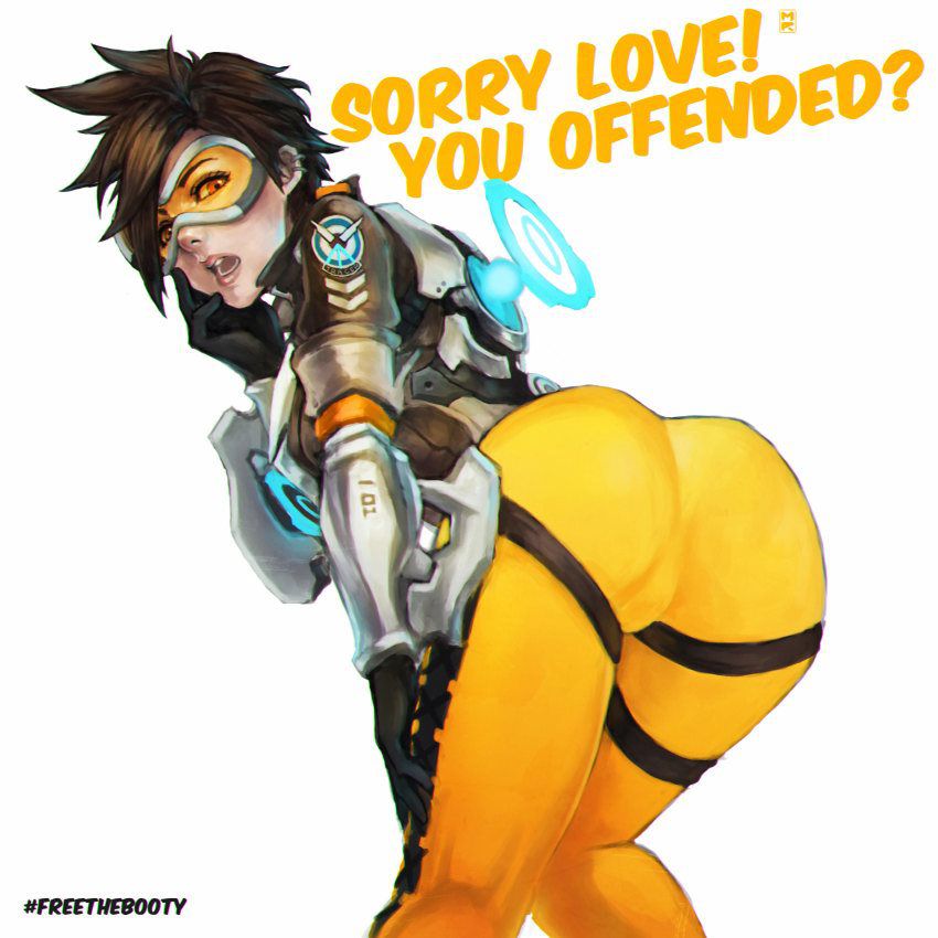 Thick Girls in Skin-tight Clothes | Overwatch Inspired 21