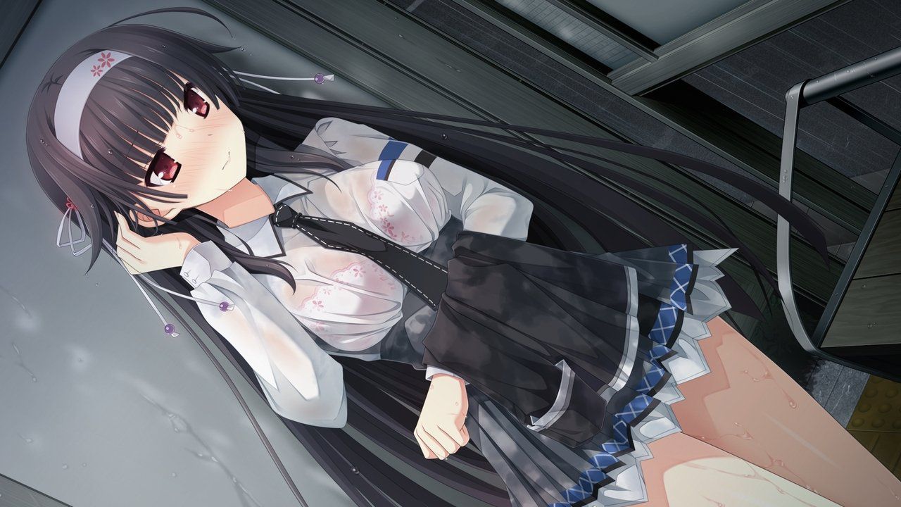 Second erotic image of the girl has become transparent clothes [second order] [transparent] 22