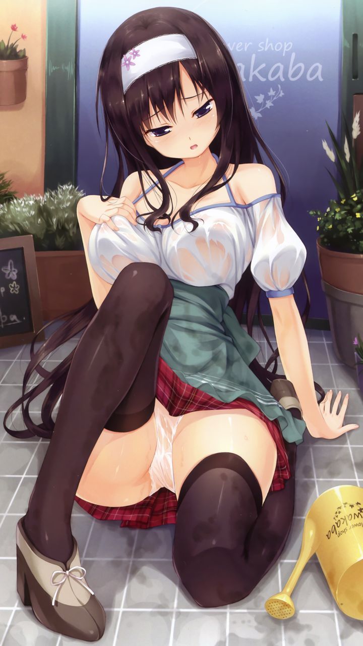 Second erotic image of the girl has become transparent clothes [second order] [transparent] 27