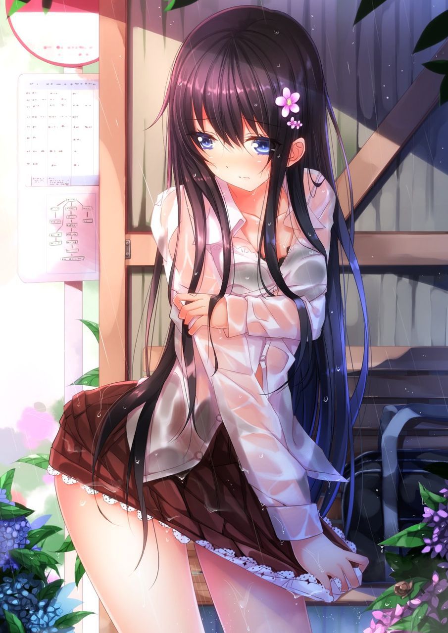 Second erotic image of the girl has become transparent clothes [second order] [transparent] 35