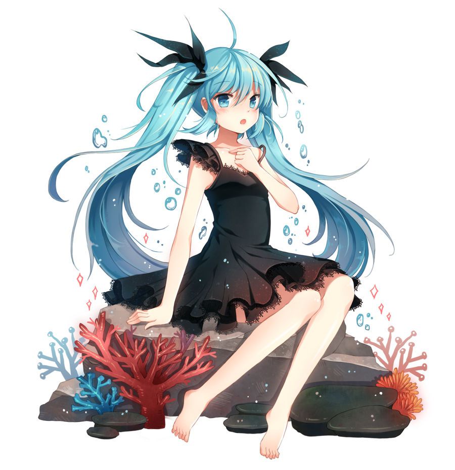 [100 pieces] cute hatsune miku secondary erotic image [barefoot, feet fetish, Vocaloid] 100