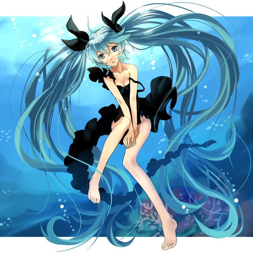 [100 pieces] cute hatsune miku secondary erotic image [barefoot, feet fetish, Vocaloid] 15