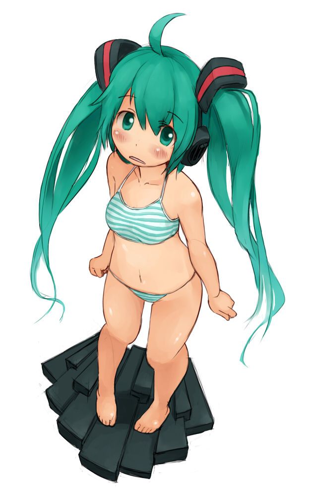 [100 pieces] cute hatsune miku secondary erotic image [barefoot, feet fetish, Vocaloid] 45