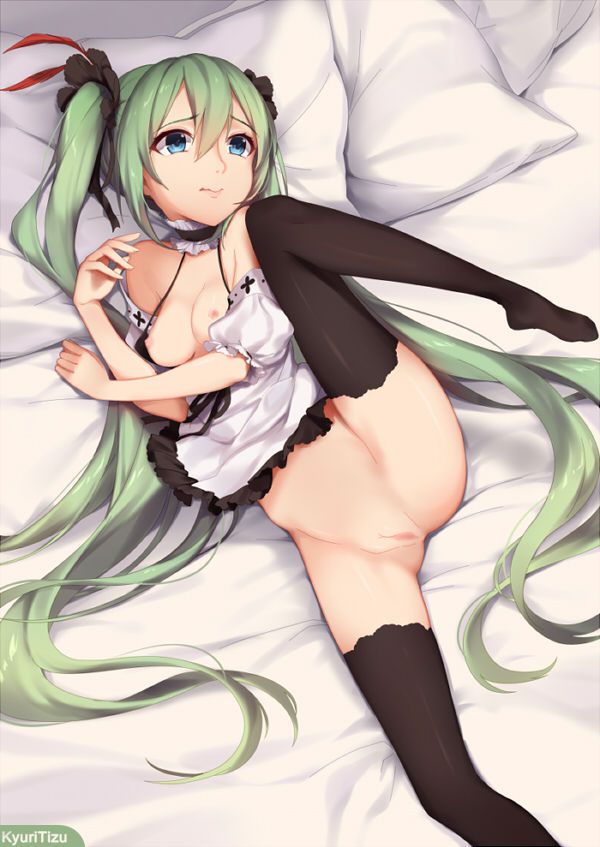 [100 pieces] cute hatsune miku secondary erotic image [barefoot, feet fetish, Vocaloid] 57