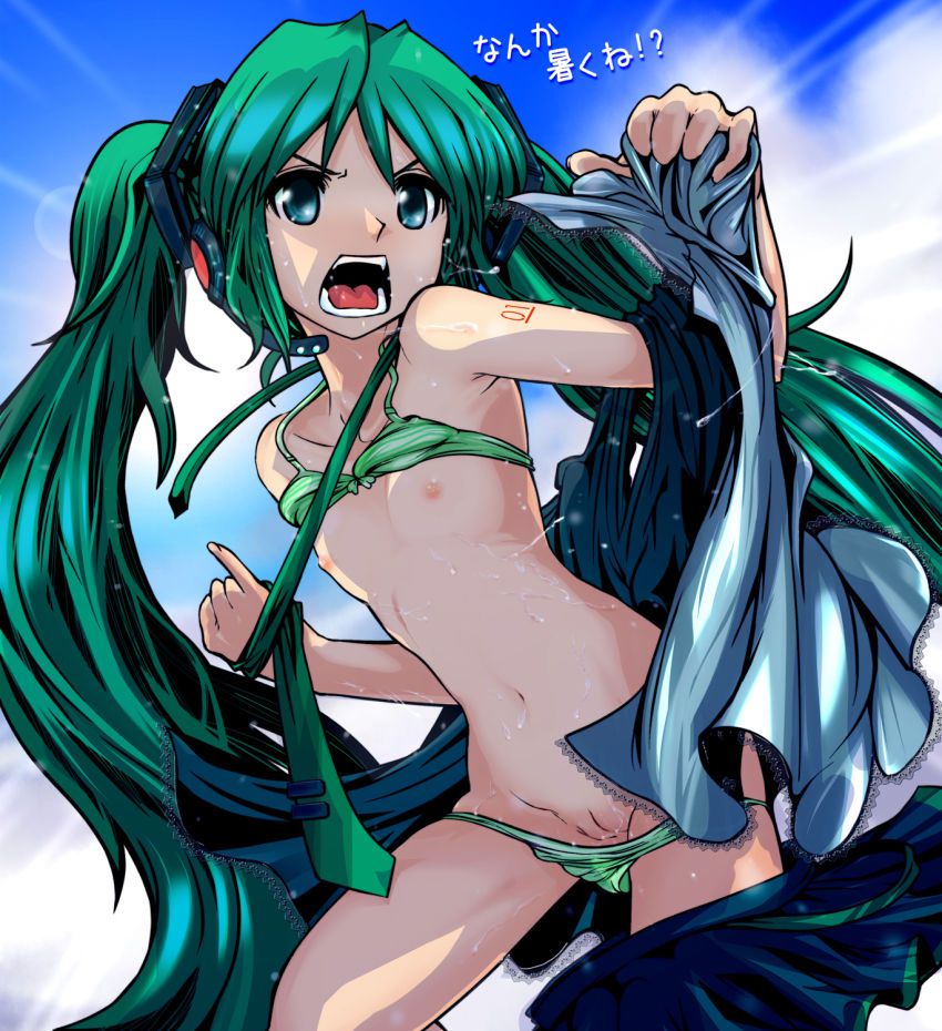 [100 pieces] cute hatsune miku secondary erotic image [barefoot, feet fetish, Vocaloid] 69