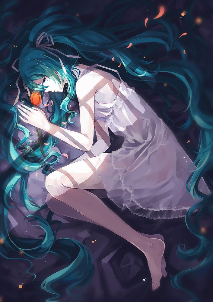 [100 pieces] cute hatsune miku secondary erotic image [barefoot, feet fetish, Vocaloid] 92